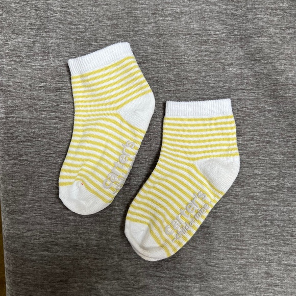 Carter's Other - Carter's Striped Socks | Yellow and White